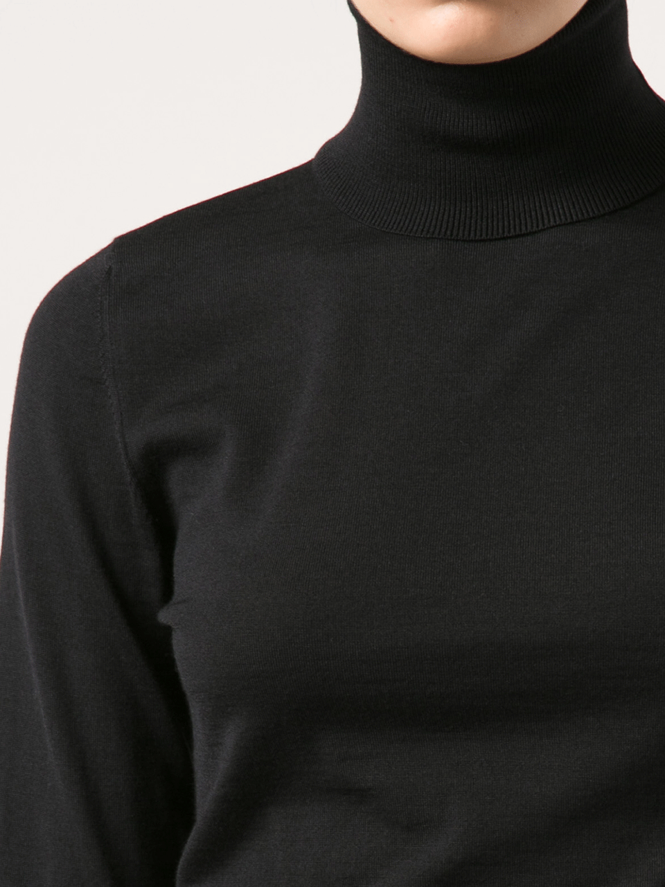 VIKTOR & ROLF-Turtleneck With Bow Sleeve Detail-