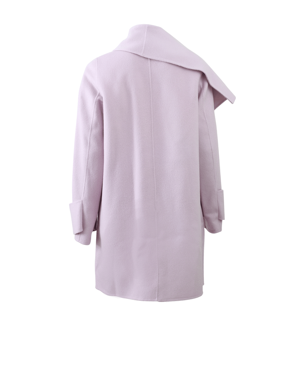 VINCE-Drape Neck Coat-