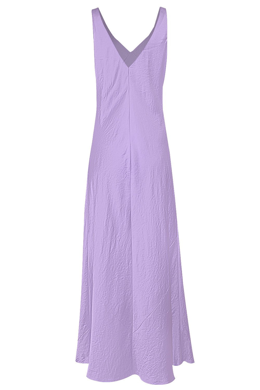 VINCE-Vneck Bias Maxi Dress-