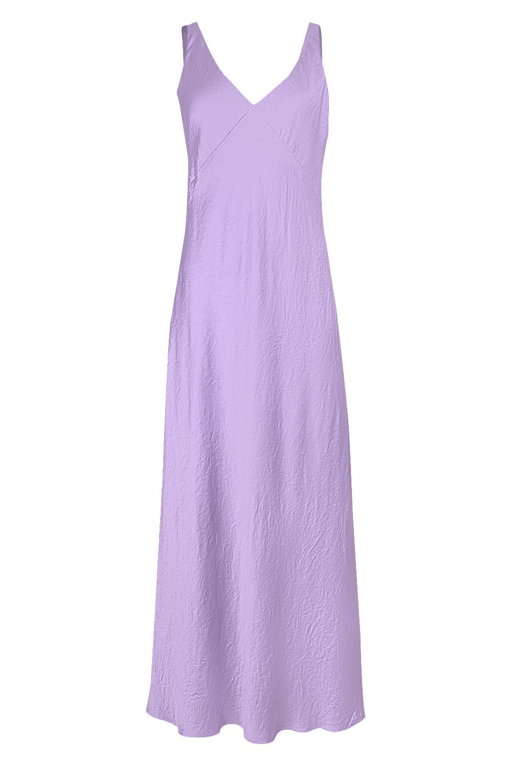 VINCE-Vneck Bias Maxi Dress-