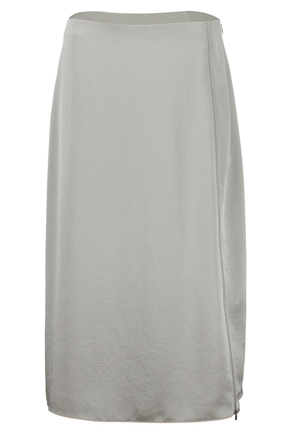 VINCE-Side Zip Slip Skirt-