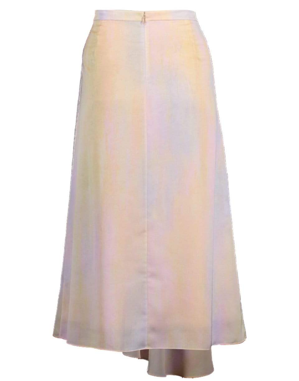 VINCE-Rainbow Draped Skirt-