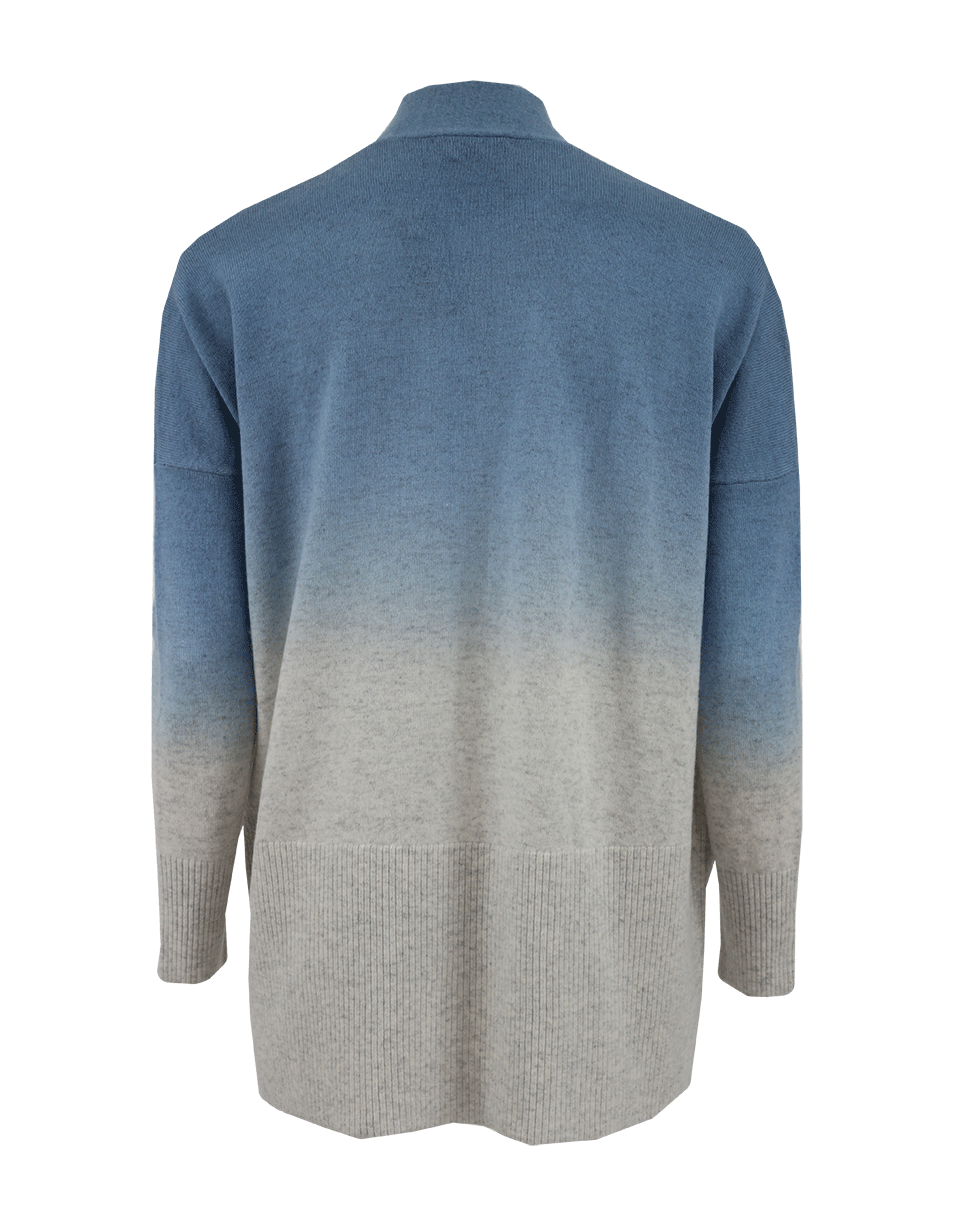 VINCE-Dip Dye Drape Cardigan-