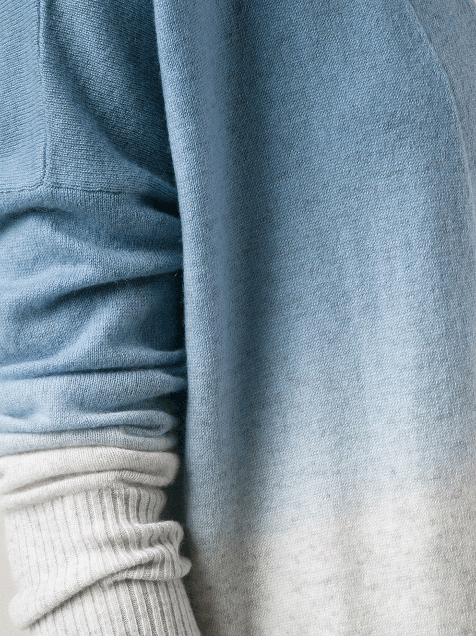 VINCE-Dip Dye Drape Cardigan-