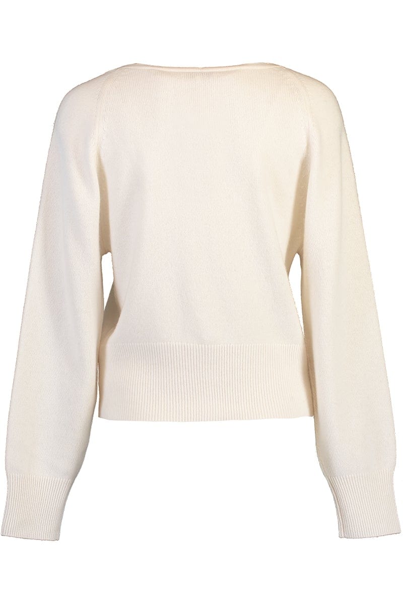 VINCE-Raglan Cardigan - Off White-