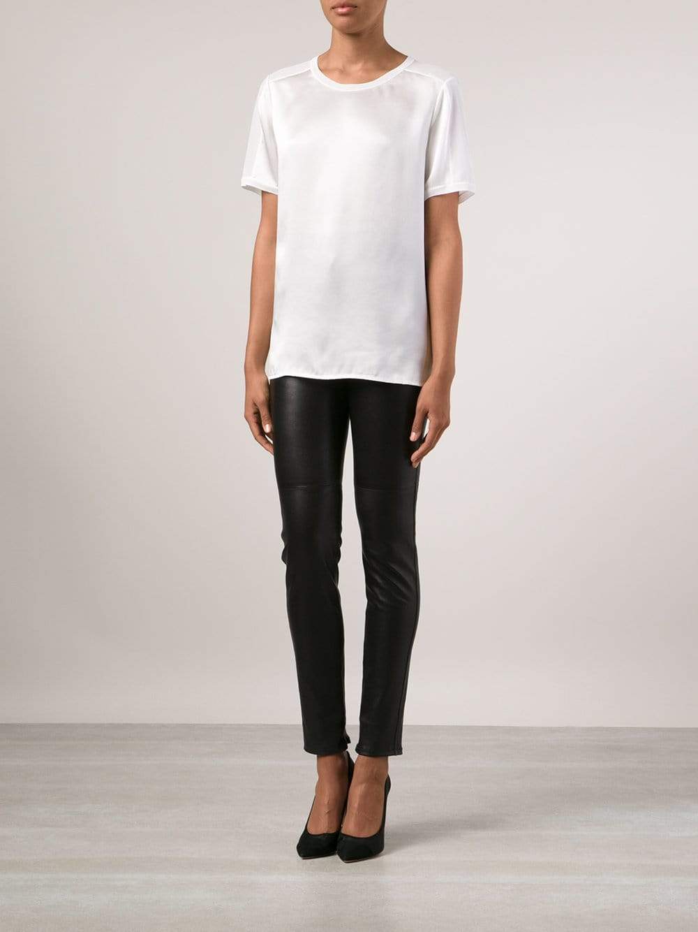 VINCE-Mixed Media Top-