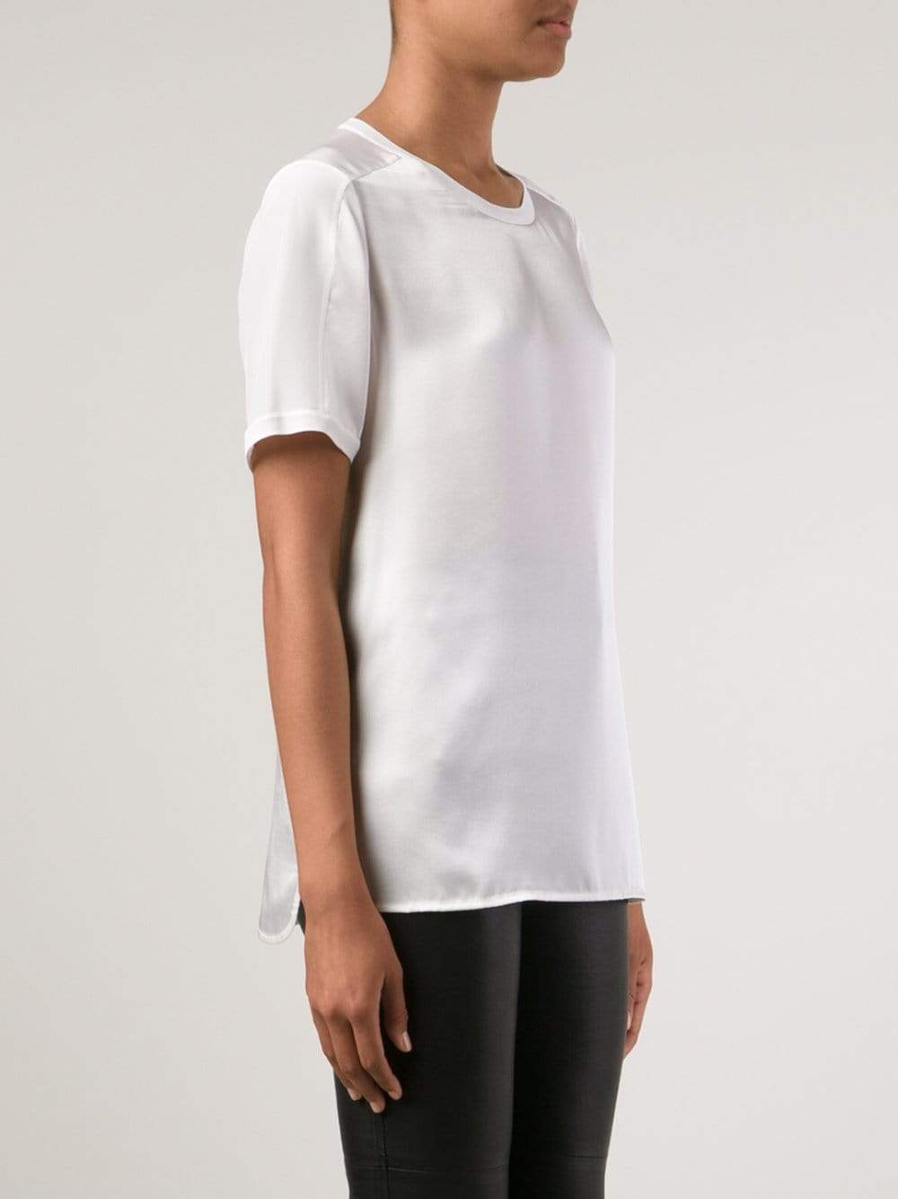 VINCE-Mixed Media Top-