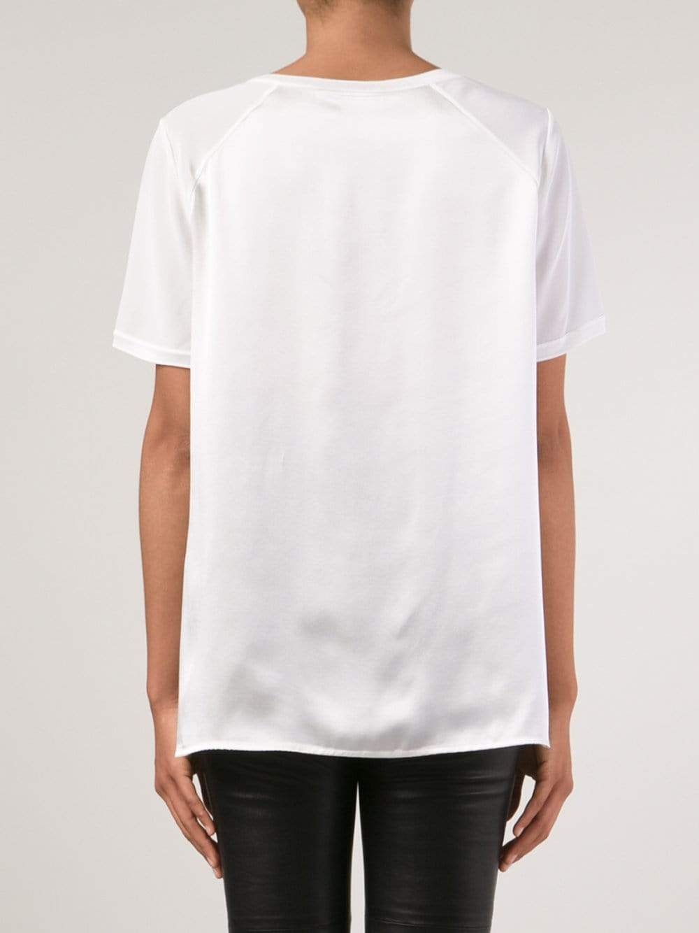 VINCE-Mixed Media Top-