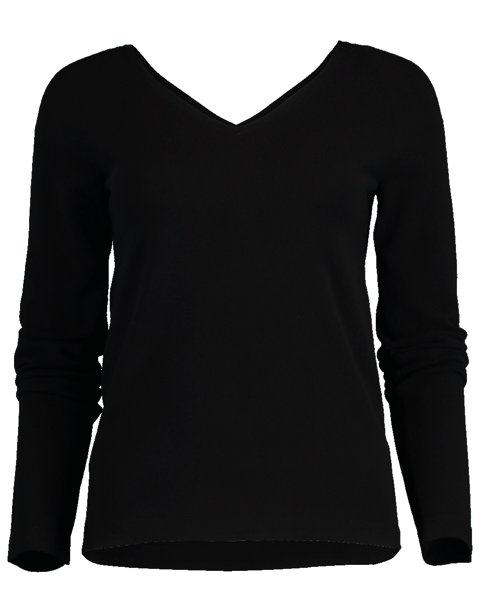 VINCE-Double V-Neck Pullover-