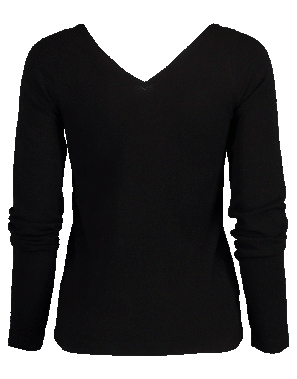 VINCE-Double V-Neck Pullover-