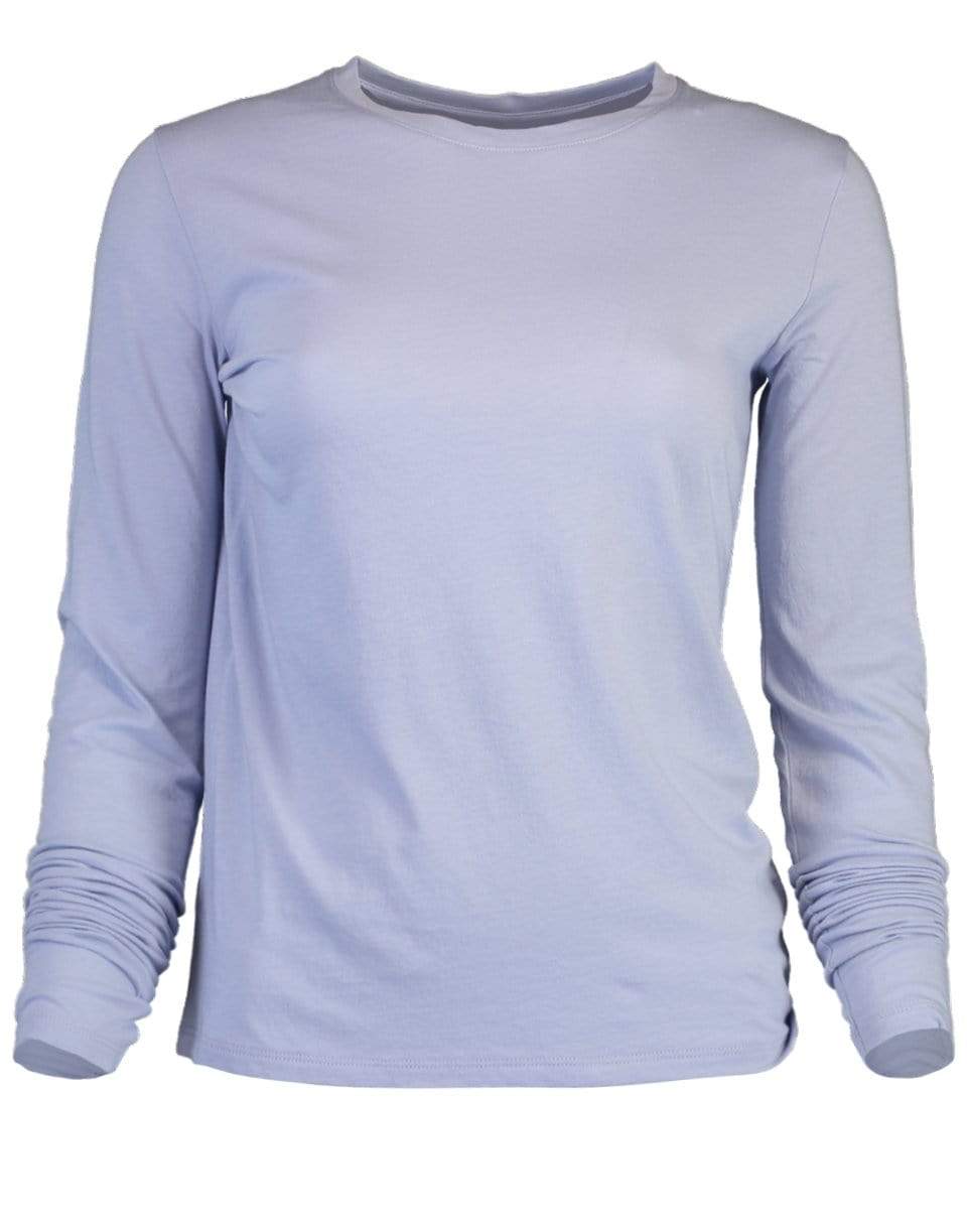 VINCE-Essential Long Sleeve Crew Top-