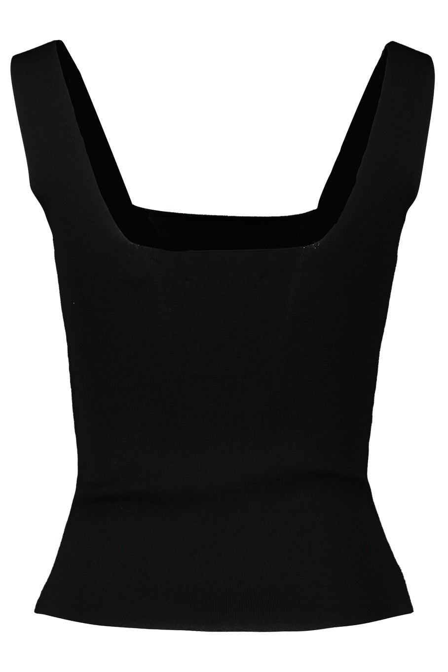 VINCE-Square Neck Tank - Black-