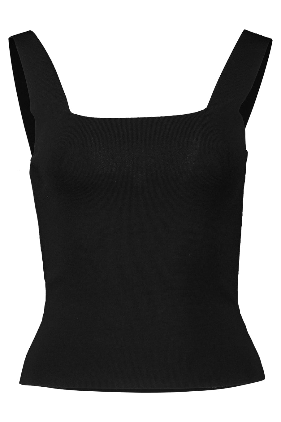 VINCE-Square Neck Tank - Black-
