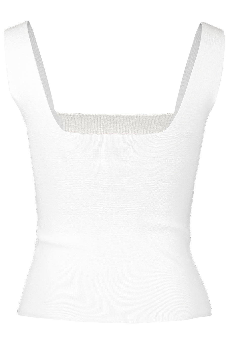 VINCE-Square Neck Tank - Off White-