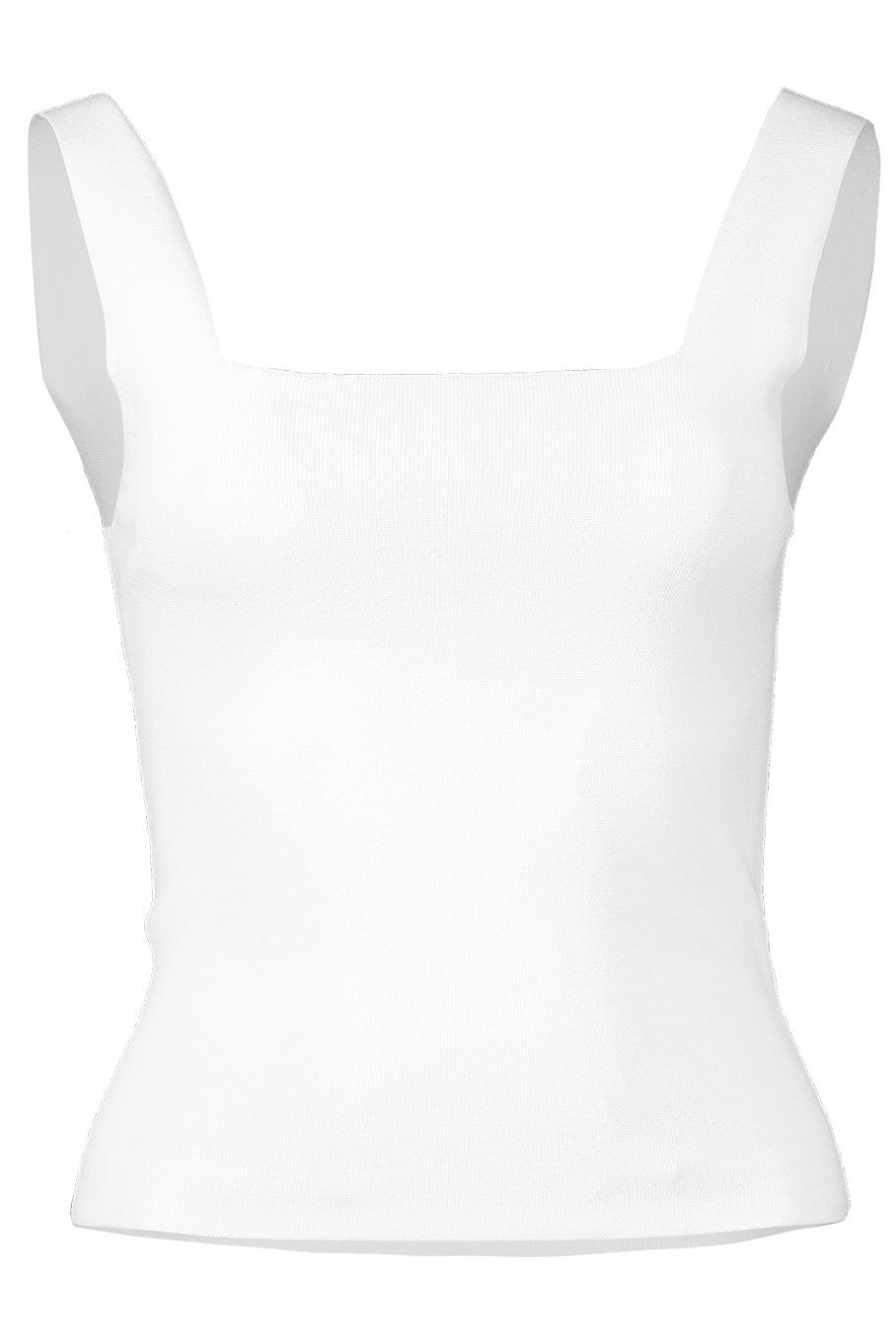 VINCE-Square Neck Tank - Off White-