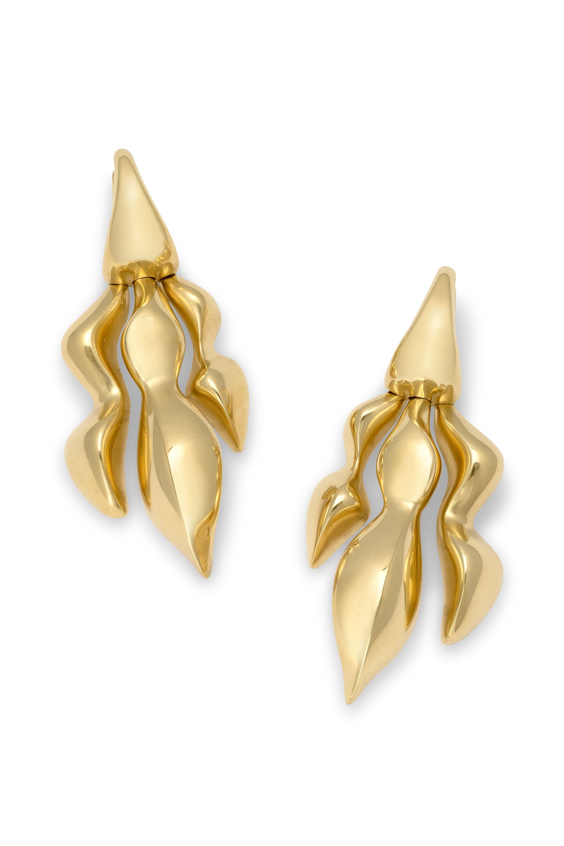 VRAM-Caryn Drop Earrings-YELLOW GOLD