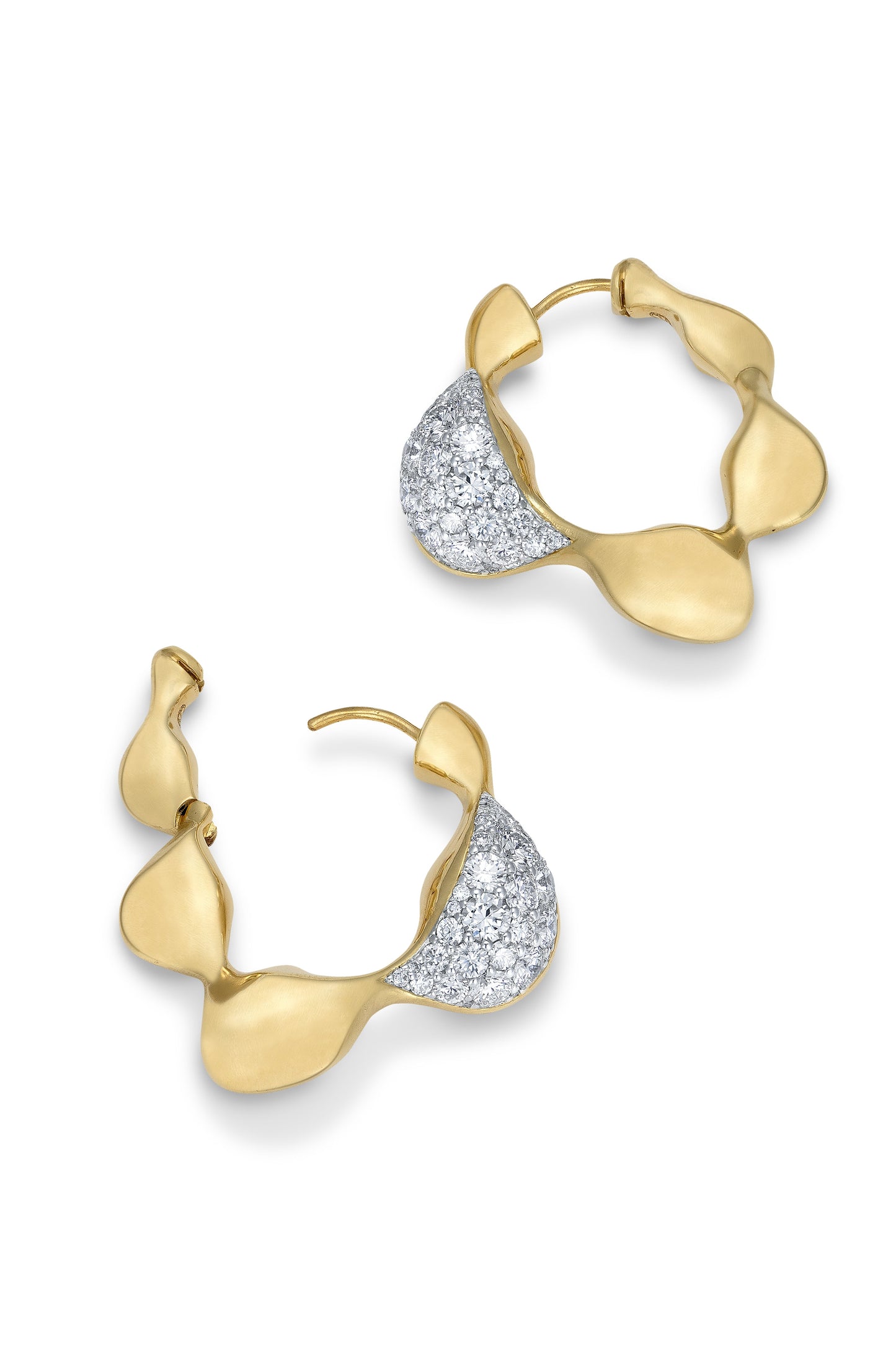 VRAM-Caryn Hoop Earrings-YELLOW GOLD