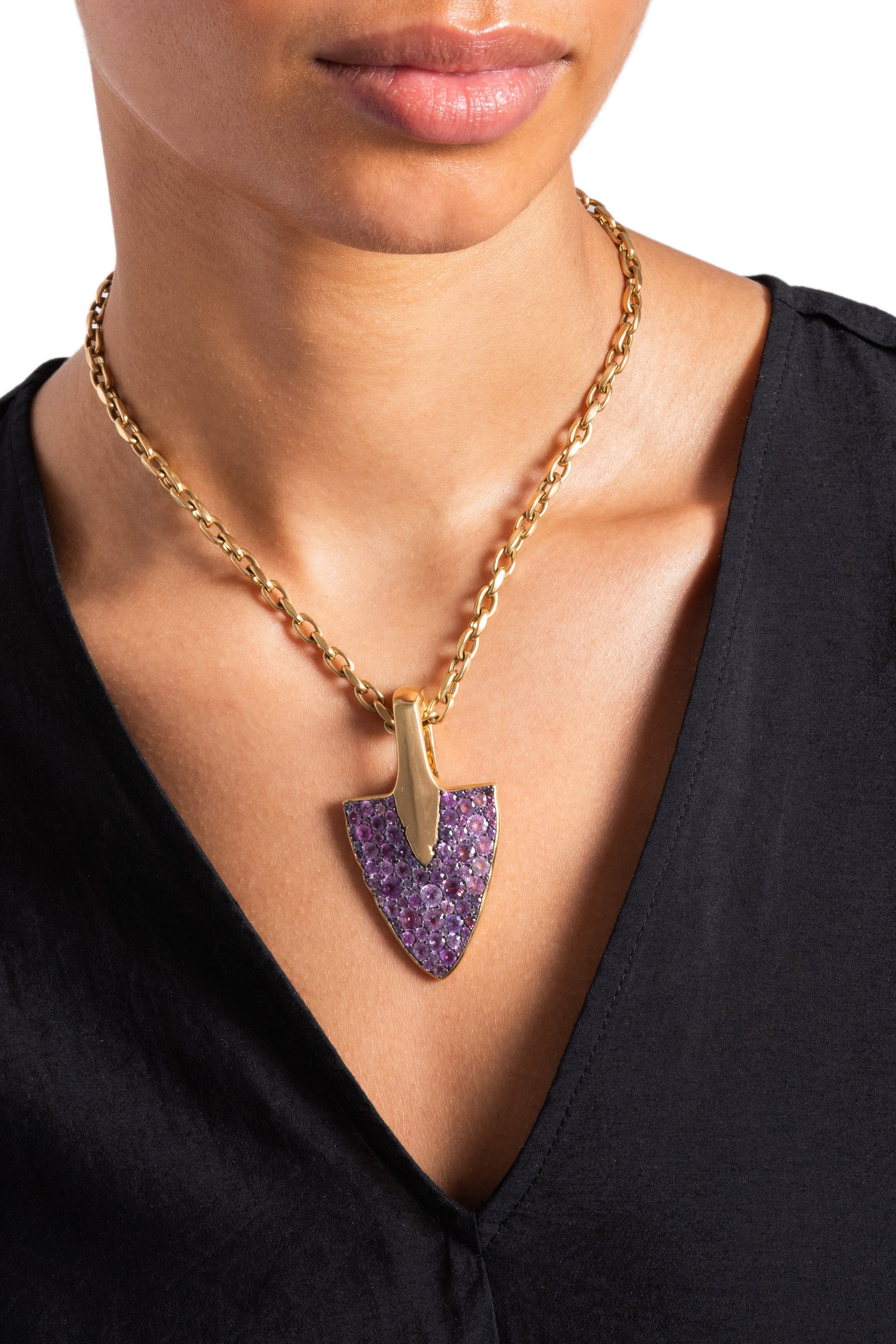 VRAM-Vyv Pendant-YELLOW GOLD
