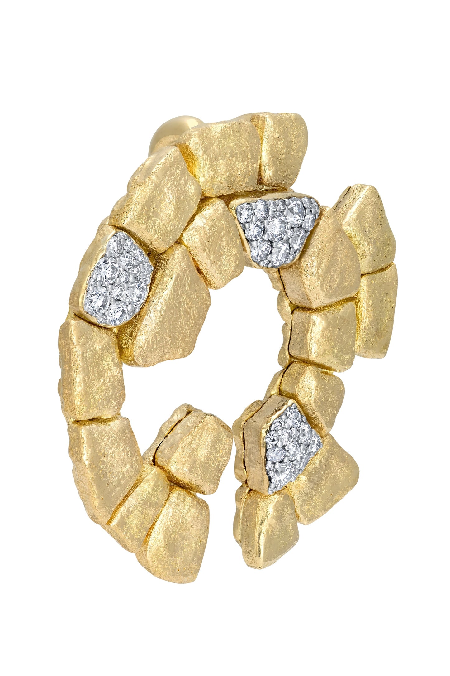 VRAM-Cyfr Diamond Pendant-YELLOW GOLD