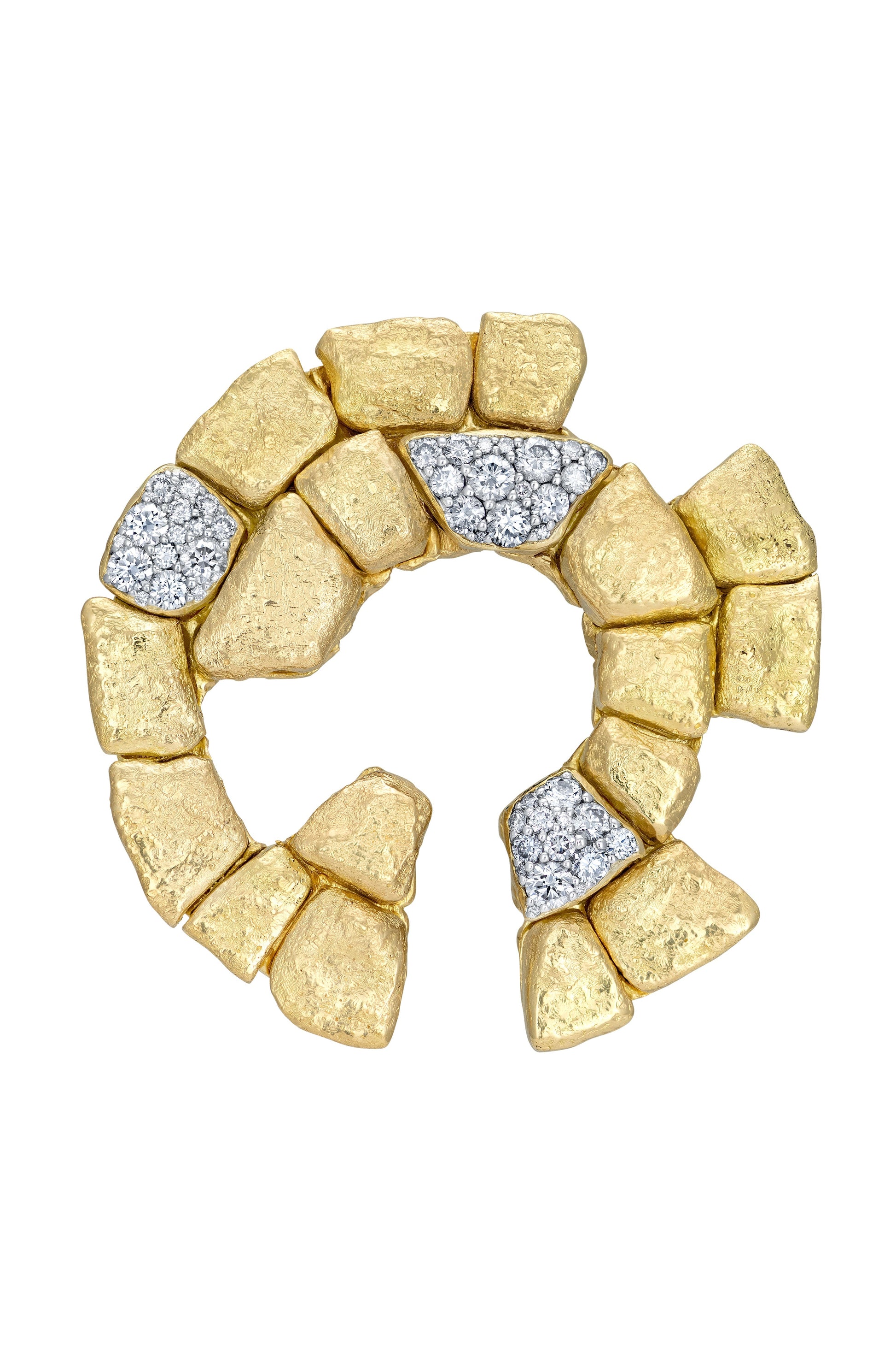 VRAM-Cyfr Diamond Pendant-YELLOW GOLD