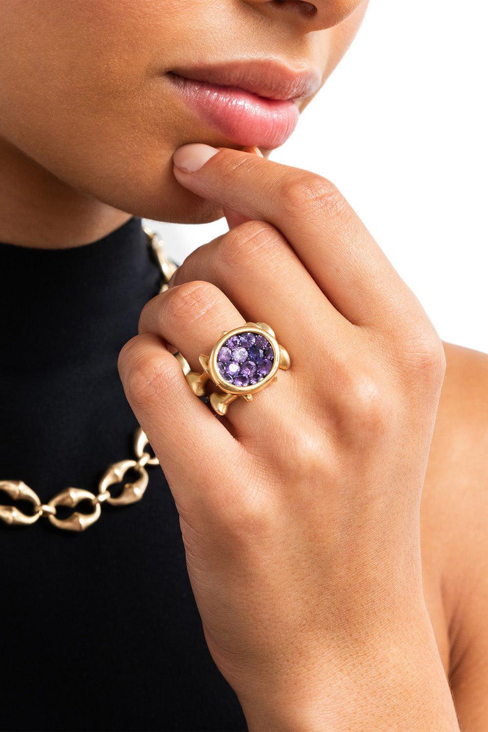 VRAM-Chrona Demi Ring-YELLOW GOLD