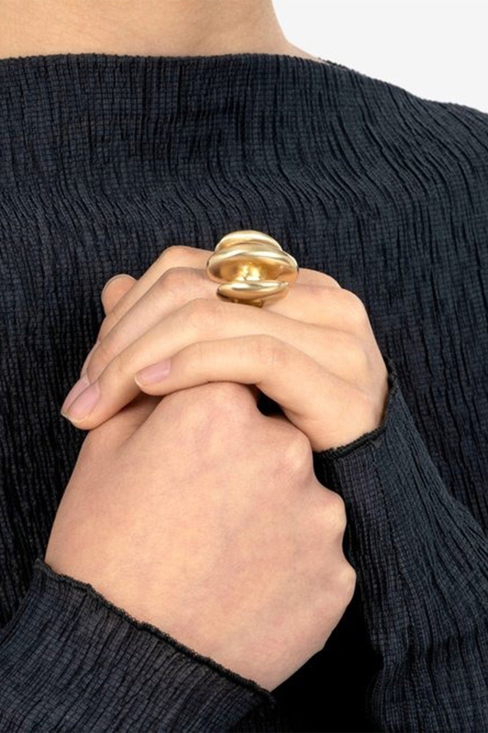 VRAM-Chrona Super Band Ring-YELLOW GOLD