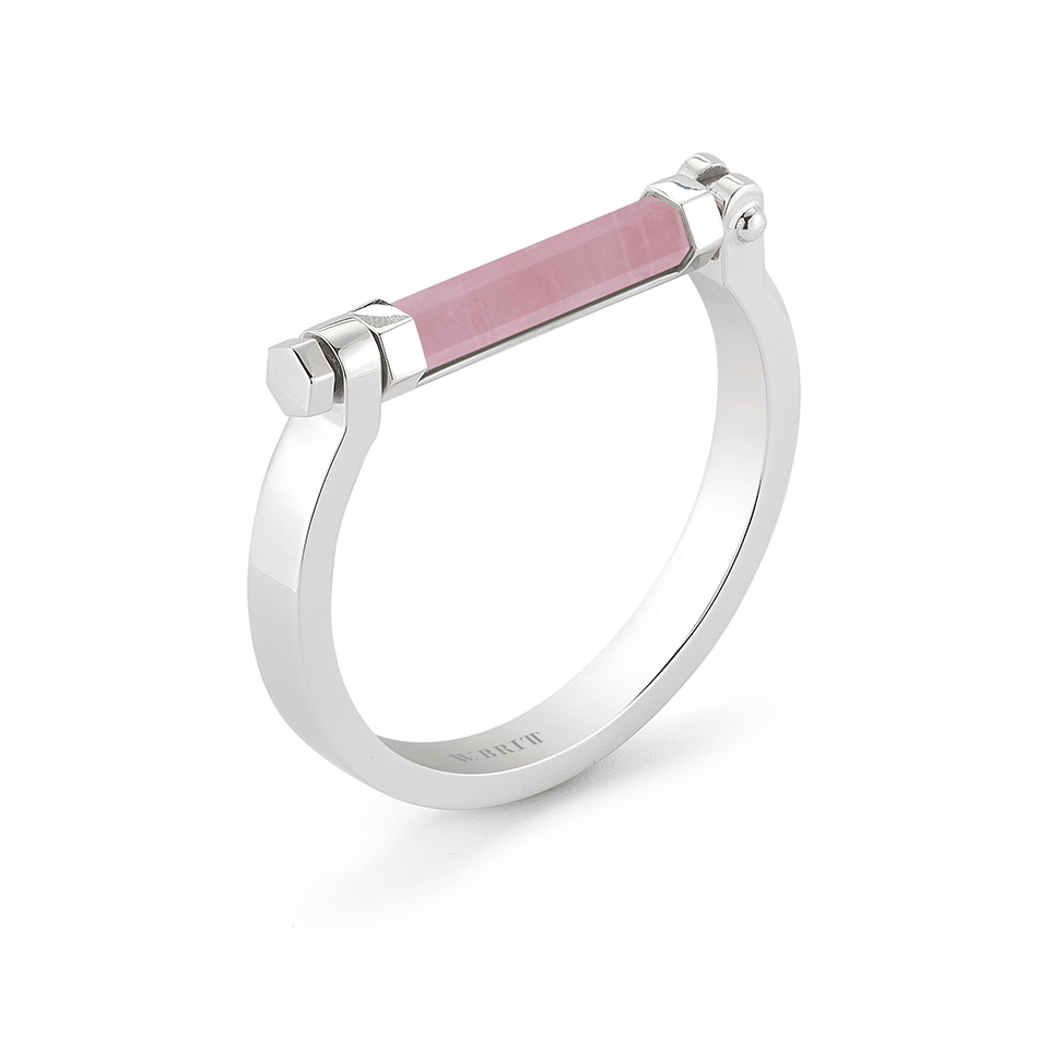 W. BRITT-Round Bar Bracelet-RHR ROSE