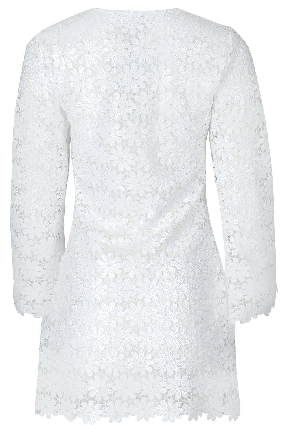 Seraphine Mini Dress-WHITE-XS-CLOTHINGDRESSCASUAL-WAIMARI