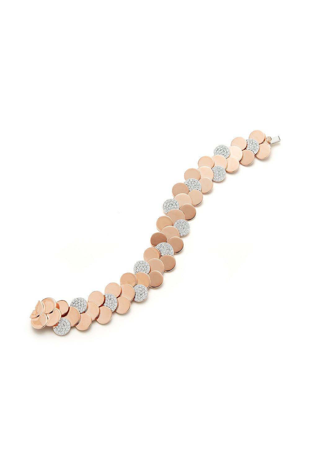 WALTERS FAITH-Lytton Diamond Disc Bracelet-
