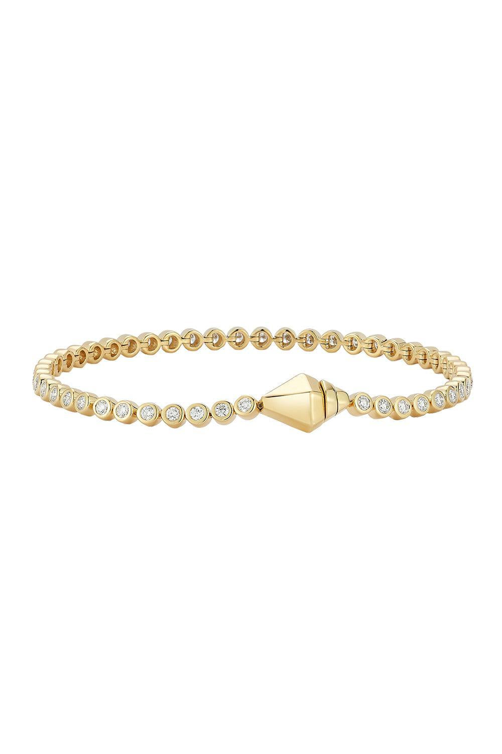 Diamond WF Classic Clasp Tennis Bracelet-WHITE GOLD-7-JEWELRYFINE JEWELBRACELET O-WALTERS FAITH
