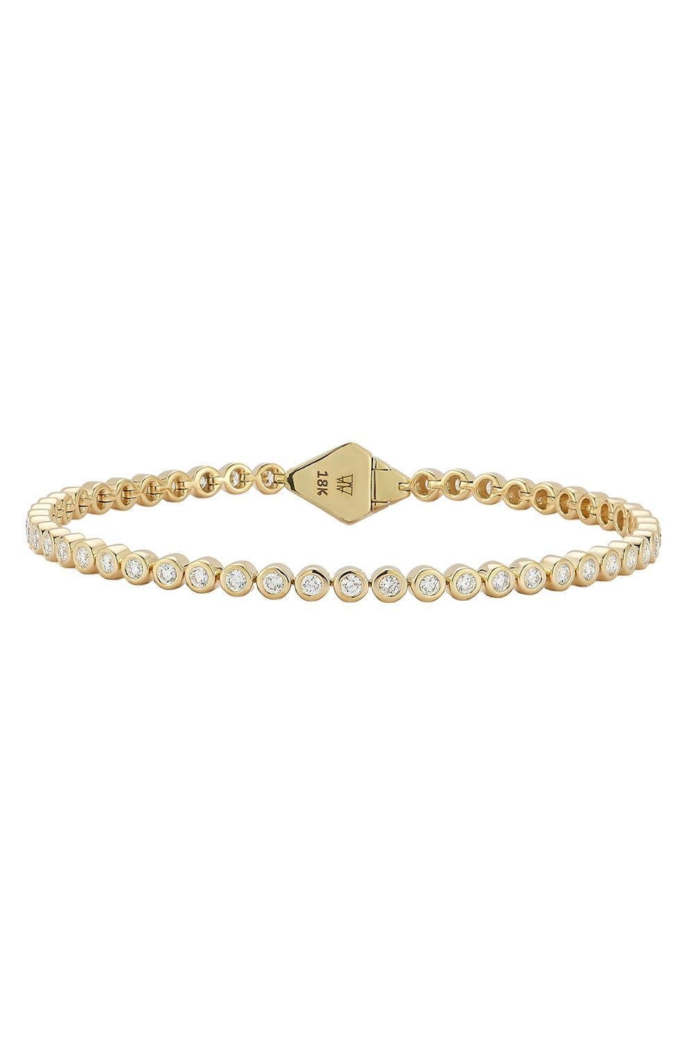 Diamond WF Classic Clasp Tennis Bracelet-WHITE GOLD-7-JEWELRYFINE JEWELBRACELET O-WALTERS FAITH