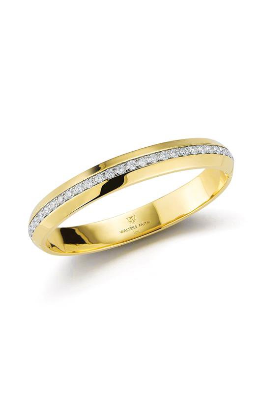 WALTERS FAITH-Grant Bangle Bracelet-YELLOW GOLD