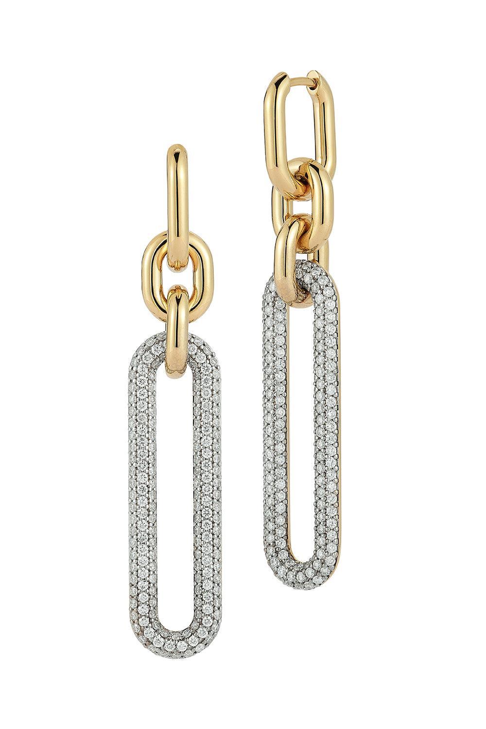 Diamond Drop Morrell Earrings-ROSE GOLD-JEWELRYFINE JEWELEARRING-WALTERS FAITH