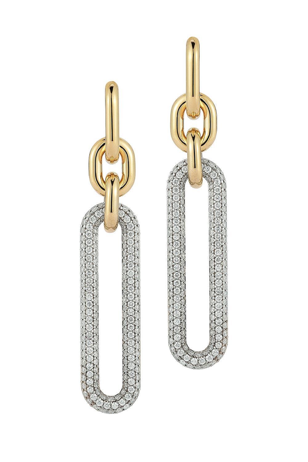 Diamond Drop Morrell Earrings-ROSE GOLD-JEWELRYFINE JEWELEARRING-WALTERS FAITH