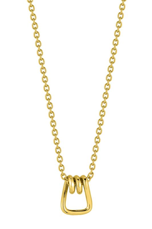 WALTERS FAITH-Huxley Coil Link Pendant Necklace-