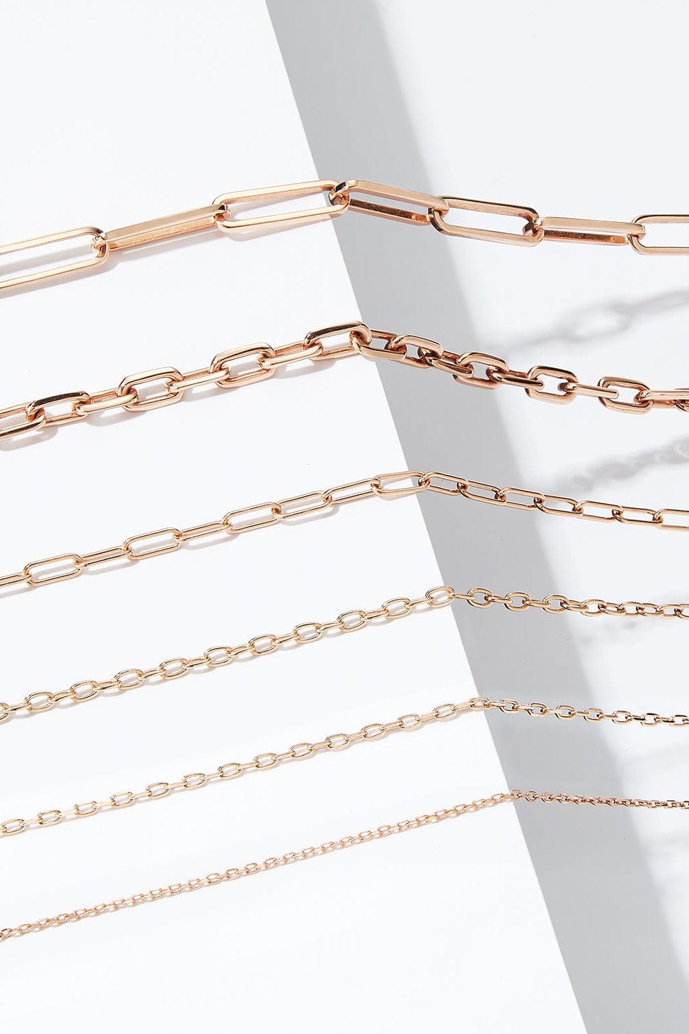 WALTERS FAITH-1.5mm Chain Link Necklace - 24"-ROSE GOLD