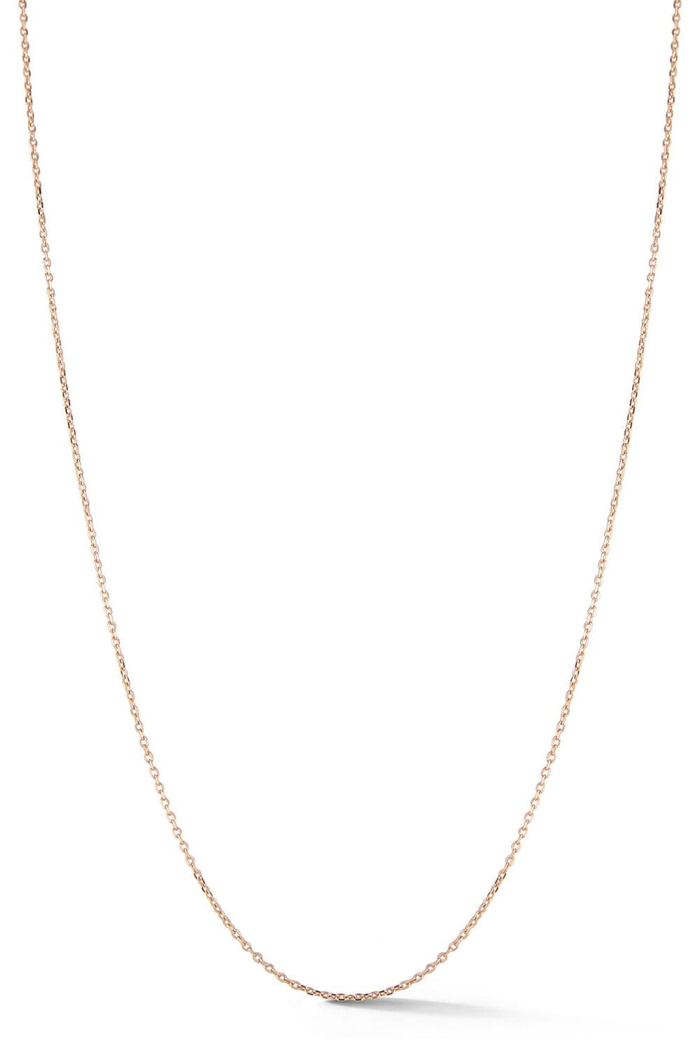 WALTERS FAITH-1.5mm Chain Link Necklace - 24"-ROSE GOLD