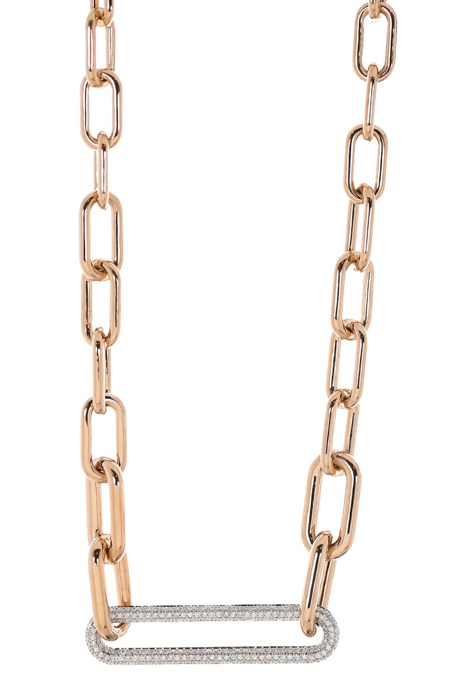 WALTERS FAITH-Morrell Diamond Graduating Chain Necklace-ROSE GOLD