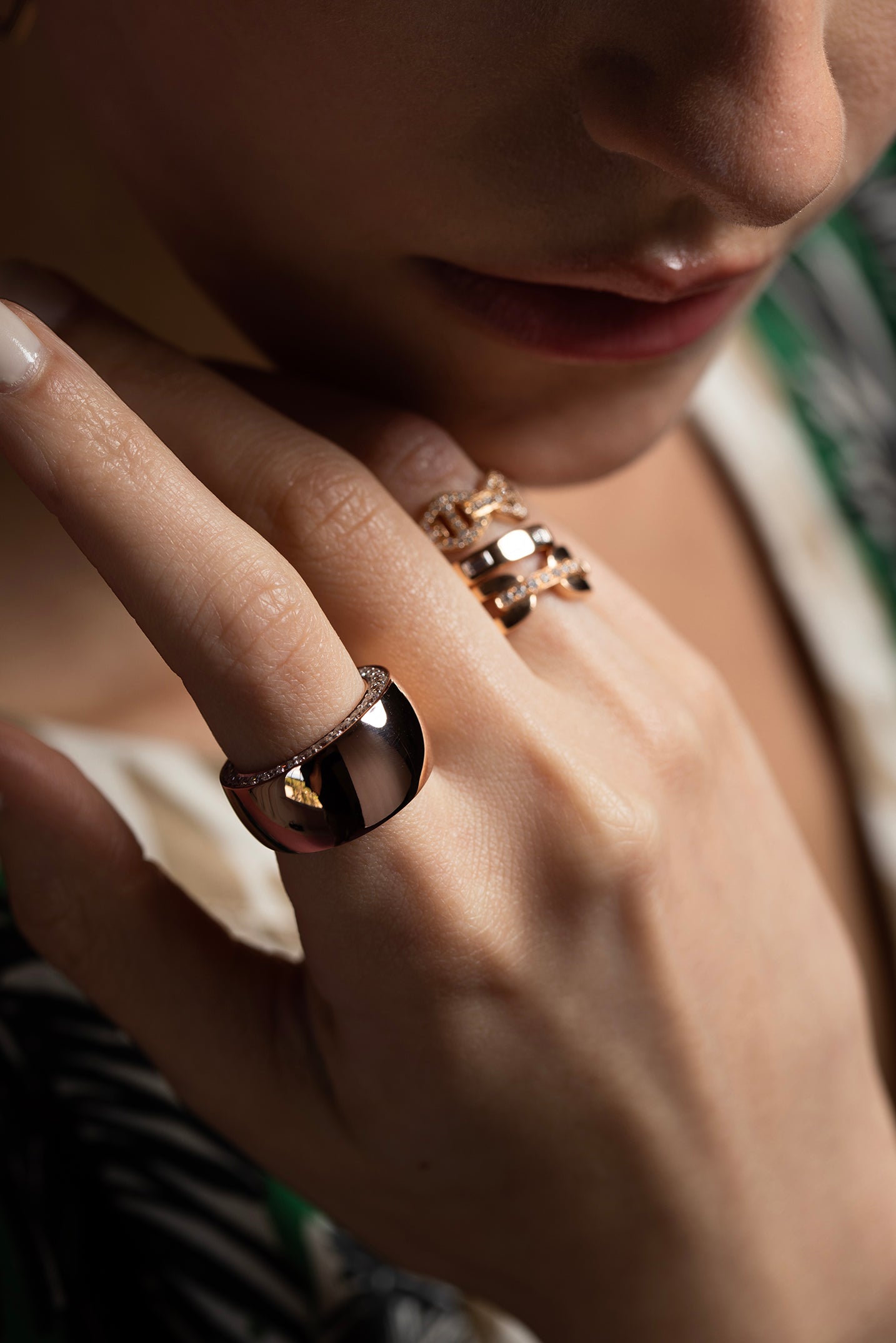 WALTERS FAITH-Lytton Diamond Edge Ring-