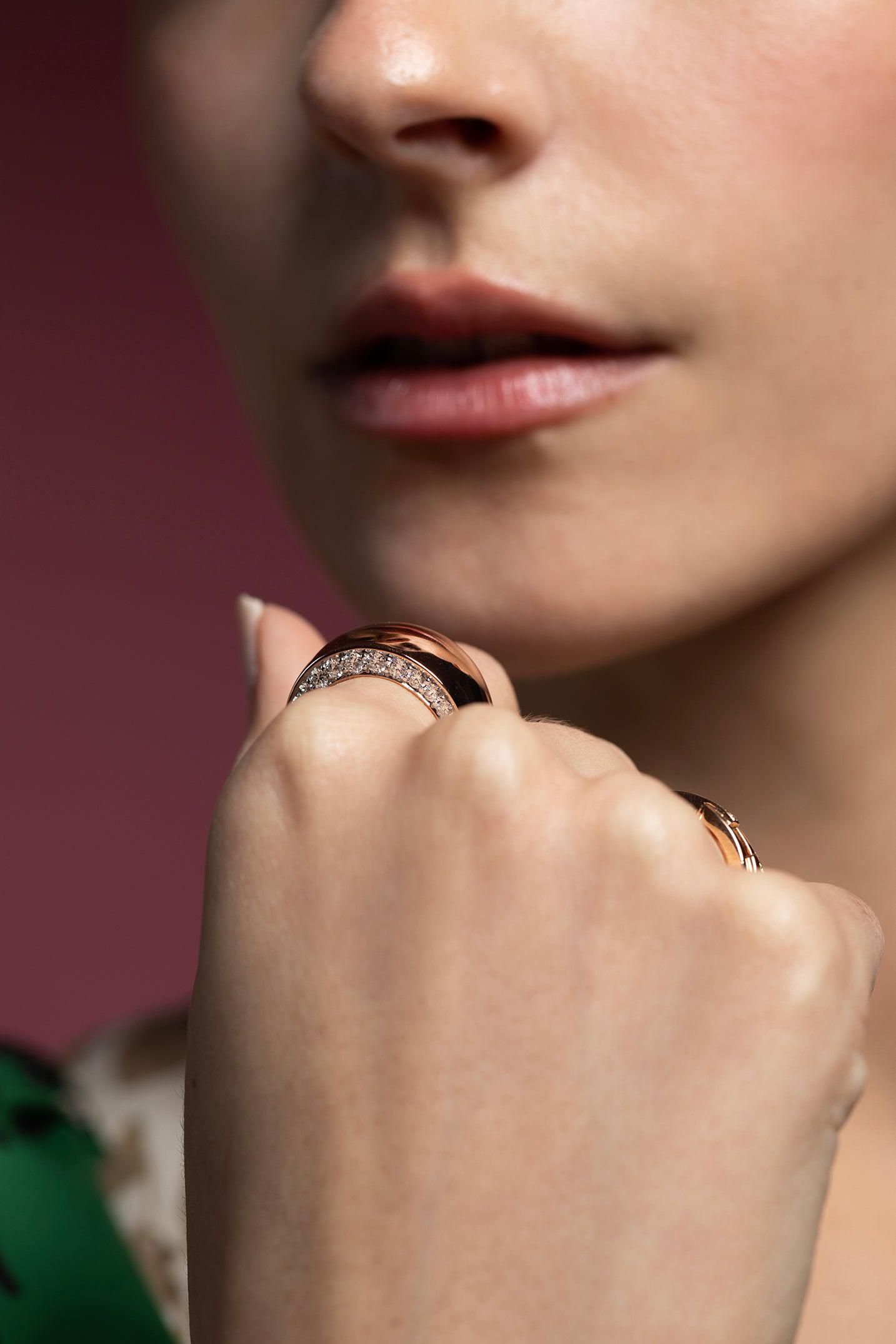 WALTERS FAITH-Lytton Diamond Edge Ring-