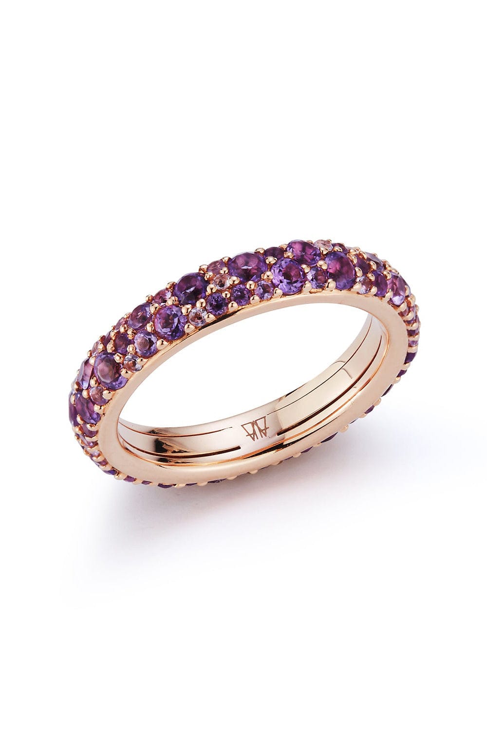 WALTERS FAITH-OC x WF Thin Purple Amethyst Ring-