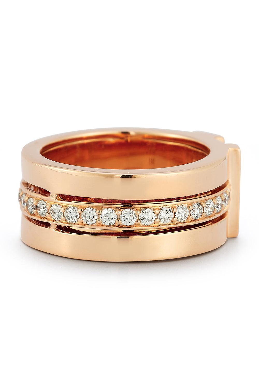 Diamond Keynes Buckle Ring-ROSE GOLD-7-JEWELRYFINE JEWELRING-WALTERS FAITH