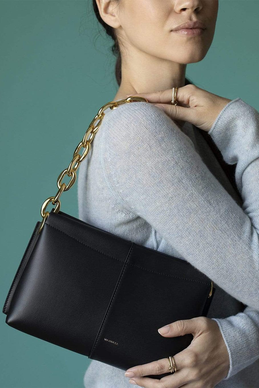 Leather Bag Carly Mini Wandler Wandler Chain