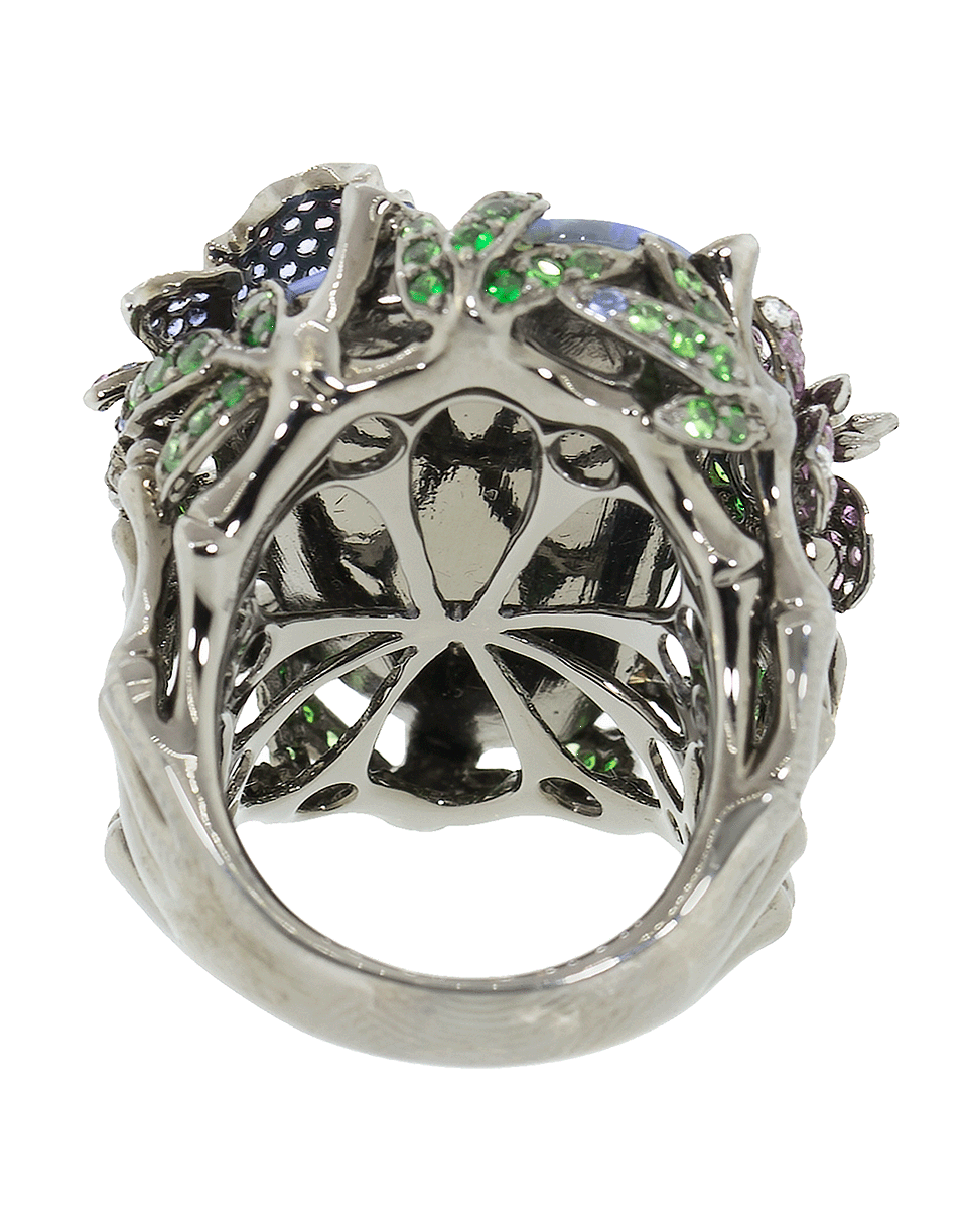 WENDY YUE-Butterfly Opal Ring-WHITE GOLD