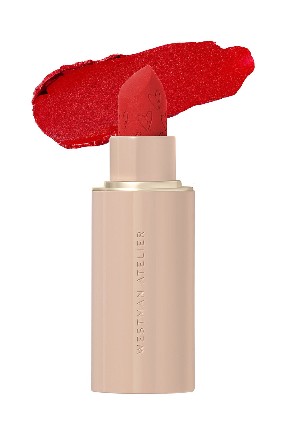 WESTMAN ATELIER-Lip Suede Matte Lipstick - Pip Poppy Red-PIP POPPY RED