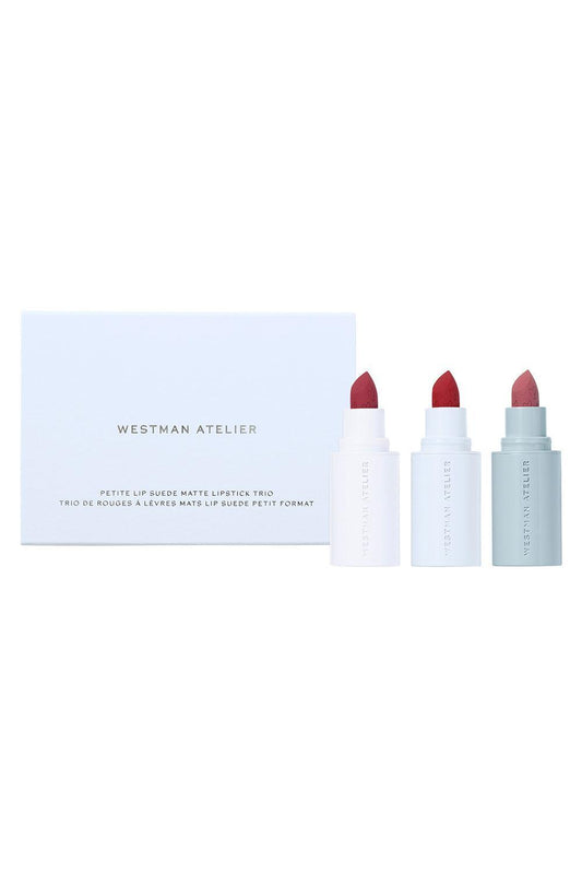 Petite Lip Suede Matte Lipstick Trio-SR/MB/BN-BEAUTYCOLOR-WESTMAN ATELIER