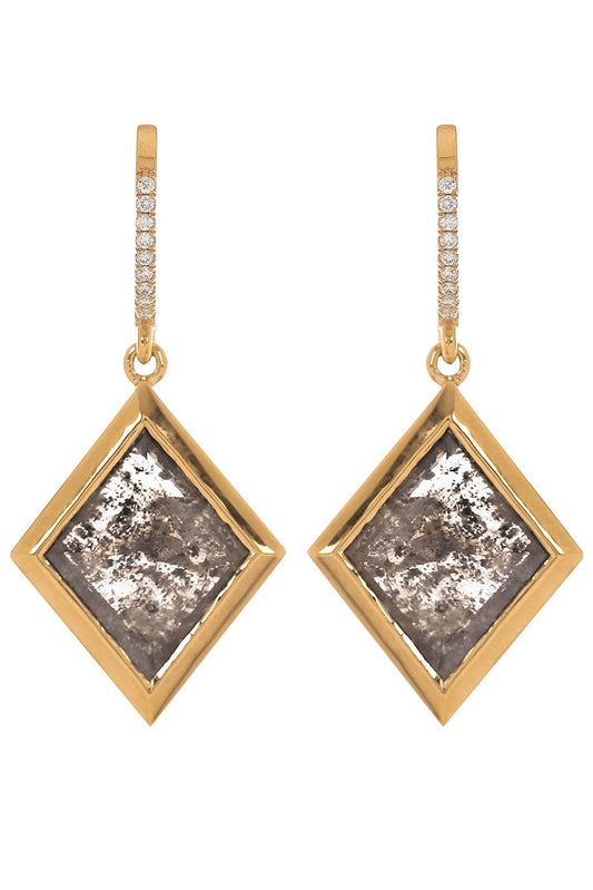 WITH LOVE-The Drop Earring-YELLOW GOLD