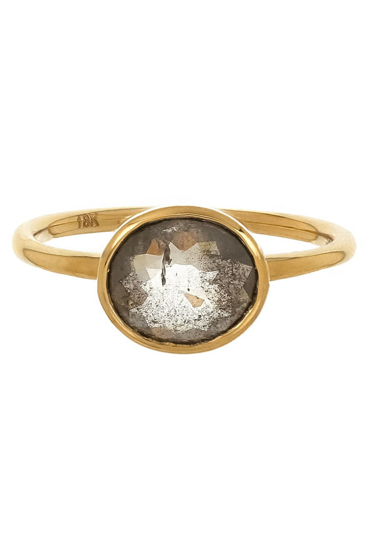 WITH LOVE-The Skinny Ring-YELLOW GOLD