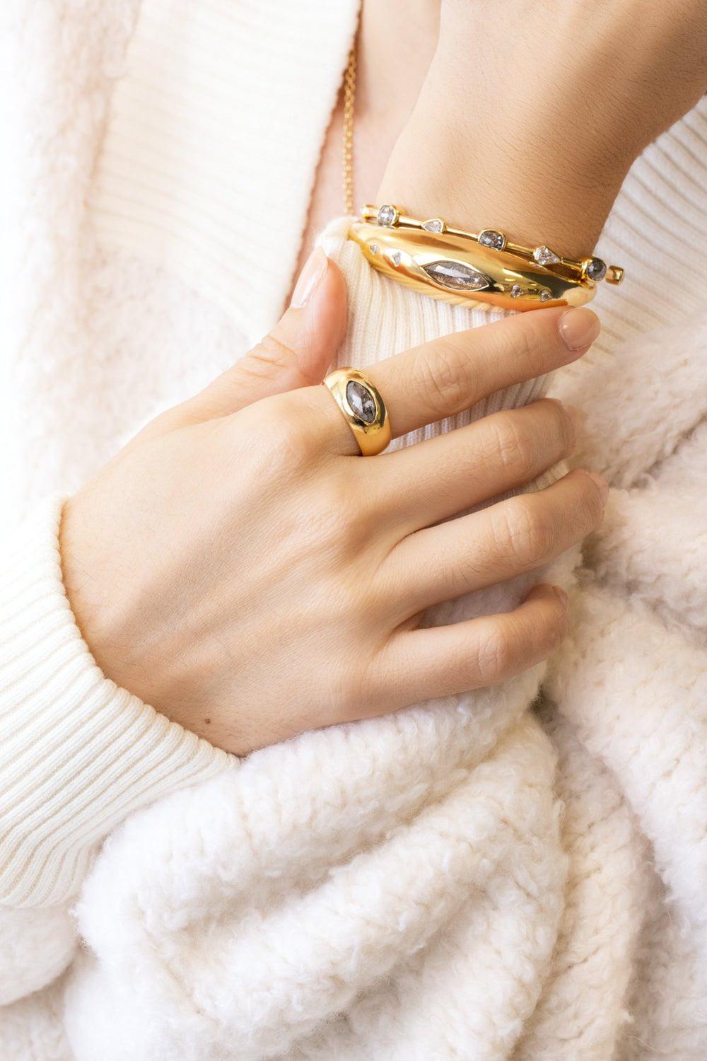 WITH LOVE-The Gypsy Ring-YELLOW GOLD