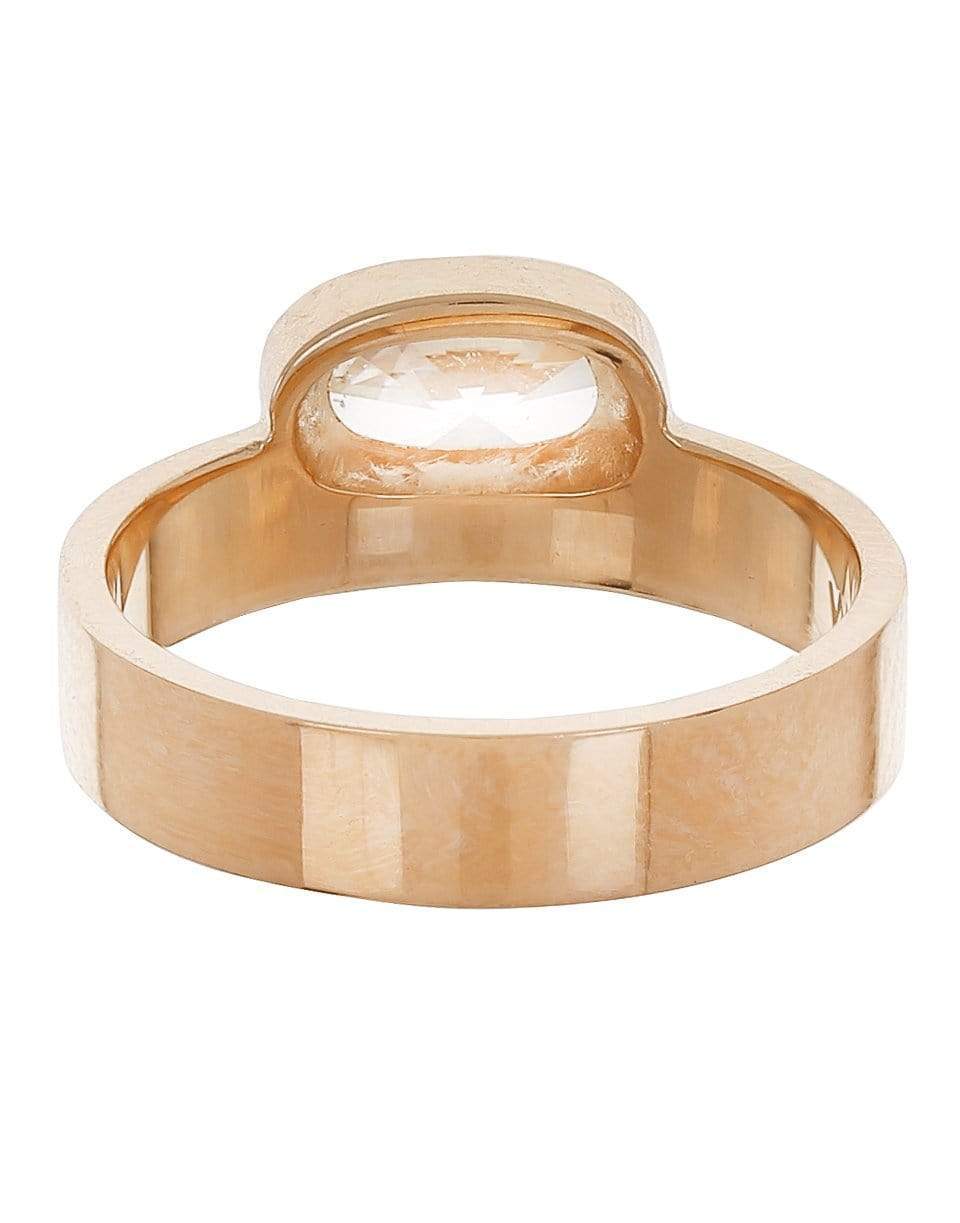 WWAKE-Oval Monolith Ring-YELLOW GOLD